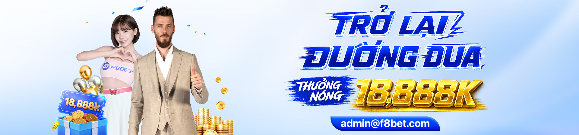 f8bet banner đường đua đỉnh cao trúng quà 18888k